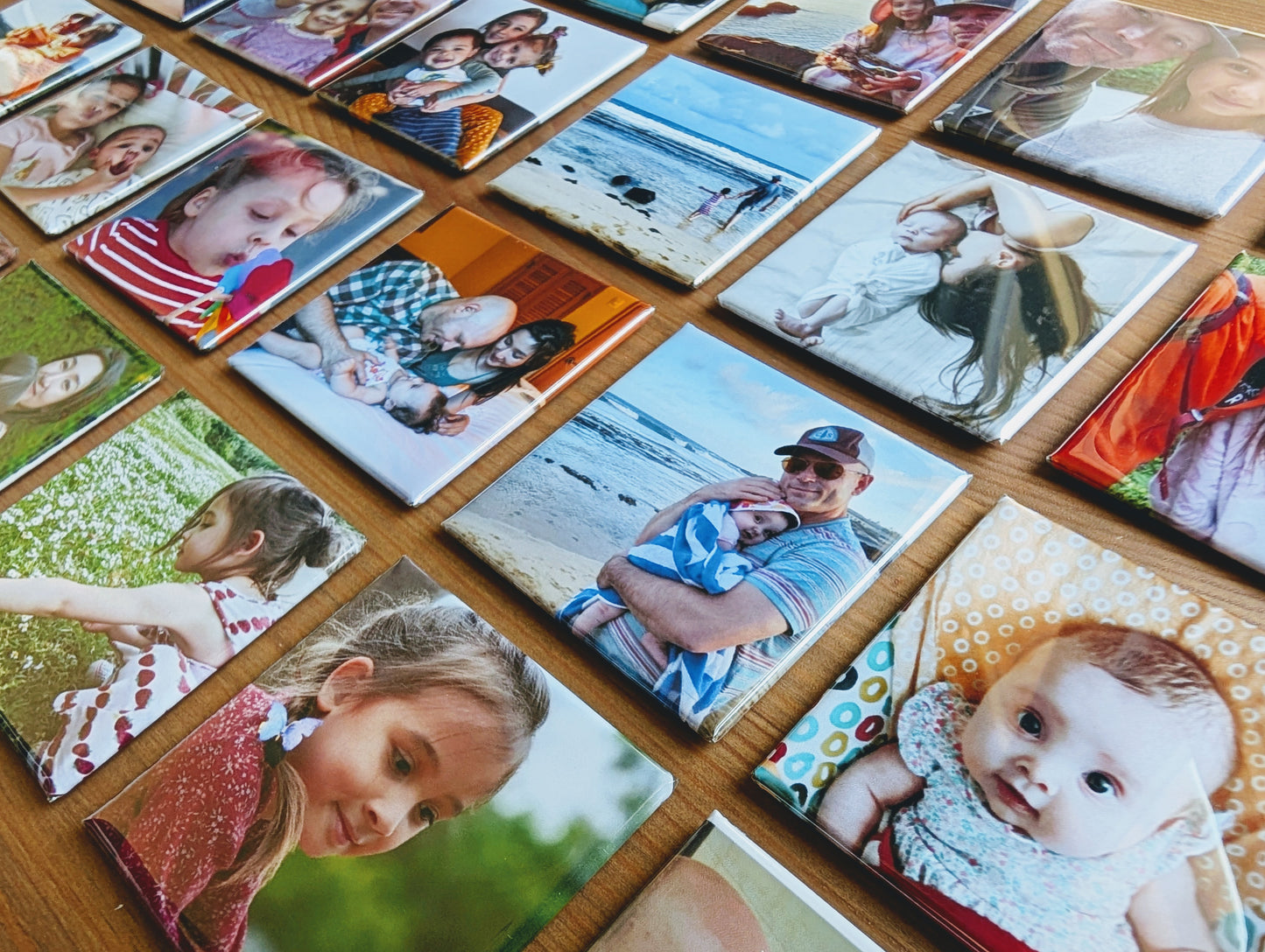 Custom Photo Magnets (Set of 9)
