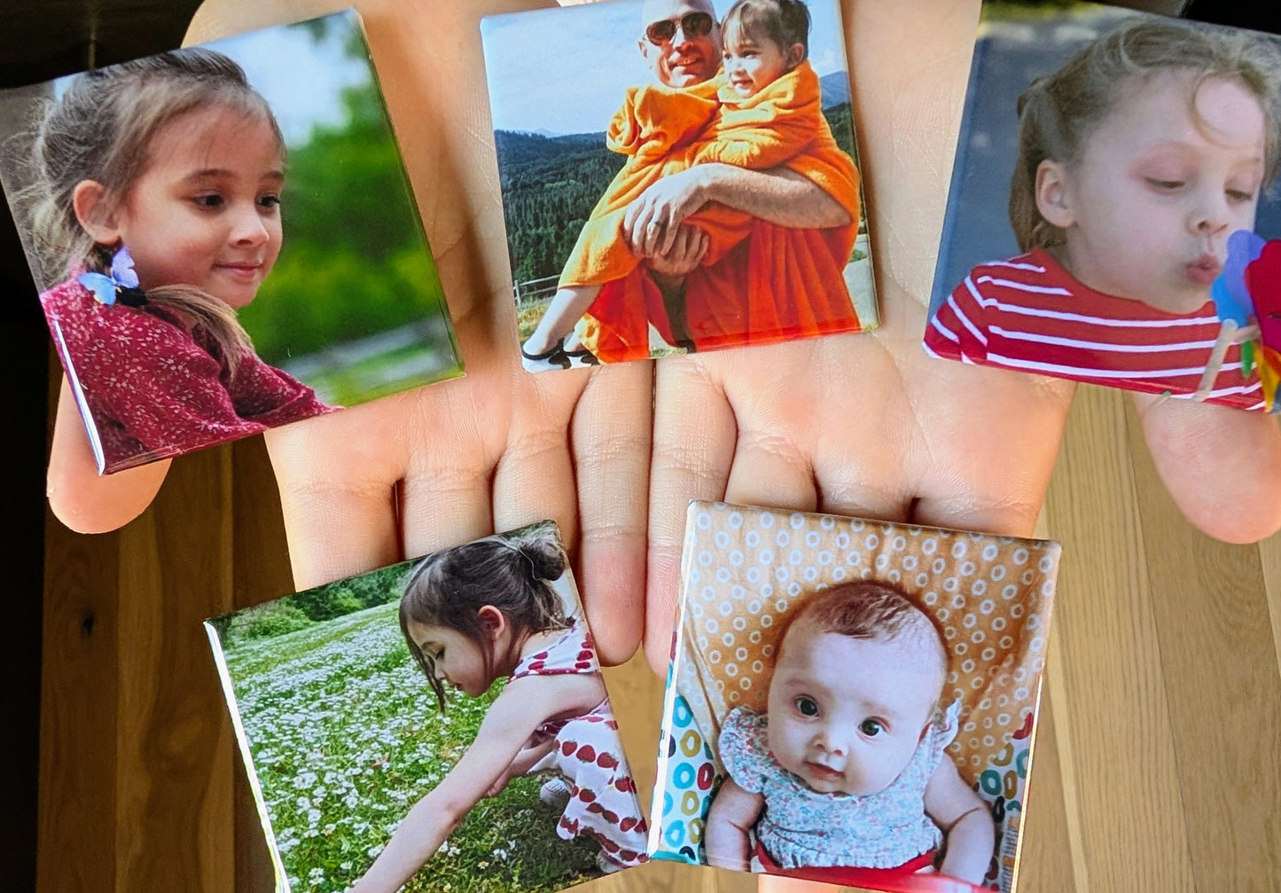 Custom Photo Magnets (Set of 9)
